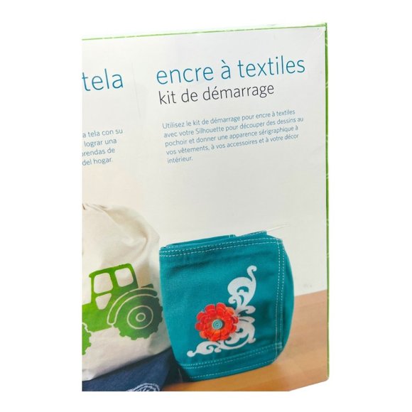 Fabric Ink Starter Kit by Silhouette New In Box Sealed - Picture 8 of 8